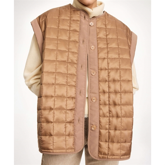 By Malene Birger Edith Padded Jakke, Toasted Coconut