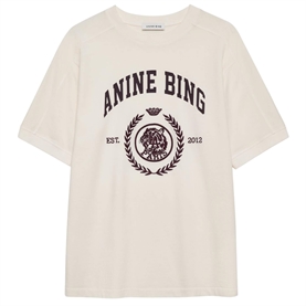 Anine Bing Jaylin T-shirt, Cream