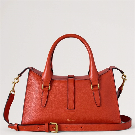 Mulberry Small Roxanne Coral Orange