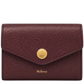 Mulberry Folded Multi-Card Wallet Oxblood