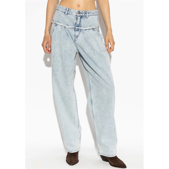 Isabel Marant Etoilé Iniza Jeans, Light Blue