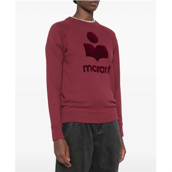 Isabel Marant Etoile Millyny Sweatshirt, Burgundy