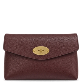Mulberry Darley Cosmetic Pouch Oxblood 