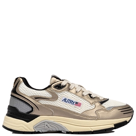 Autry Hyperway Low Sneakers, Plat/BLK