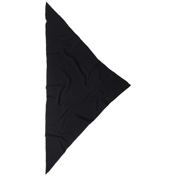 Lala Berlin Triangle 4 Cashmere Blend, Black Sequin