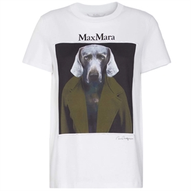 Max Mara MXMCALCA T-shirt, Hvid