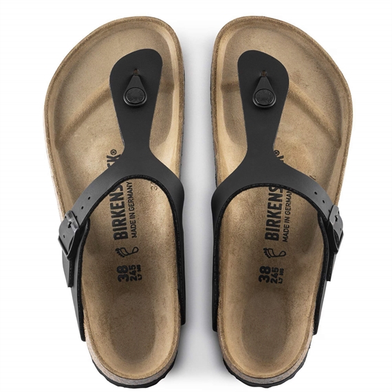 Birkenstock Gizeh BS Sandaler, Sort 