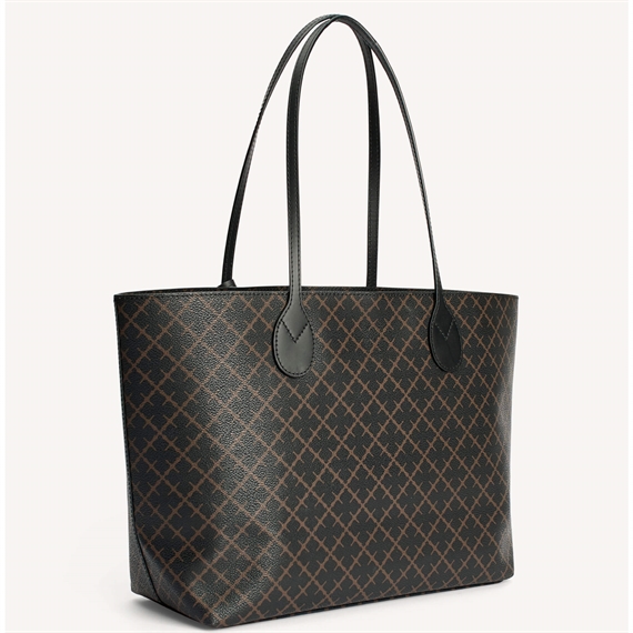 By Malene Birger Abigail Tote Bag, Dark Chokolate